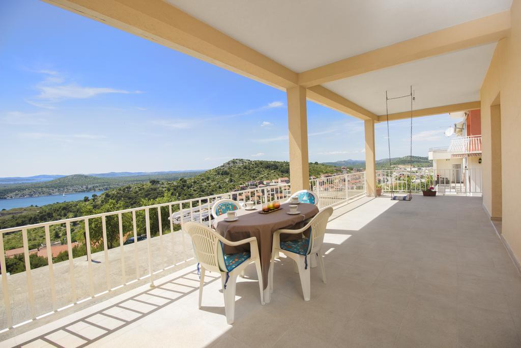 Bulat Sea View Apartments Sibenik Bagian luar foto